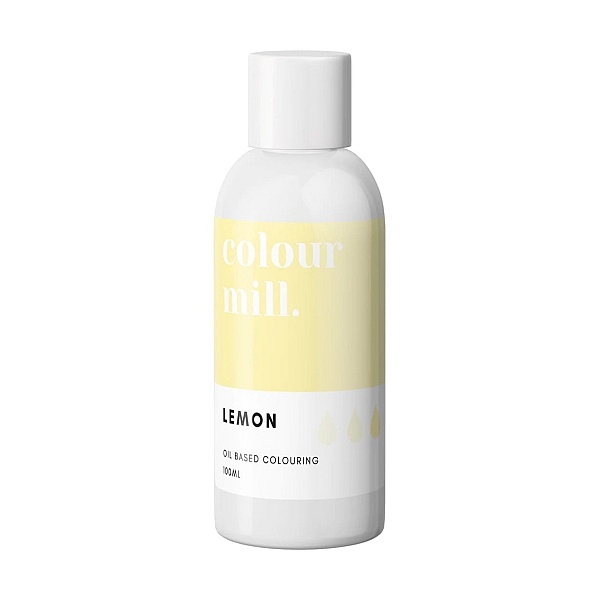 Colorant pt Ciocolată ,Crema de Unt etc.- Yellow , 100 ml-Colour Mill - Anyta Cooking