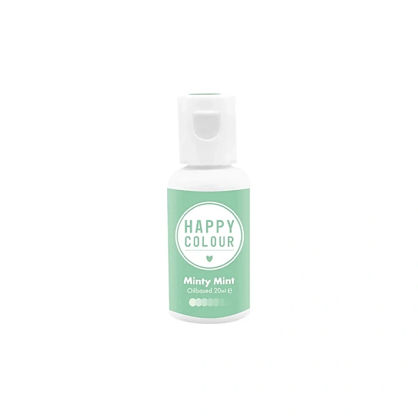 Colorant pt Ciocolată ,Crema de Unt etc.- MINTY MINT, 20 ml- Happy Colour