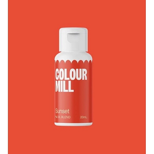Colorant pt Ciocolată ,Crema de Unt etc.-Sunset, 20 ml-Colour Mill - Anyta Cooking	