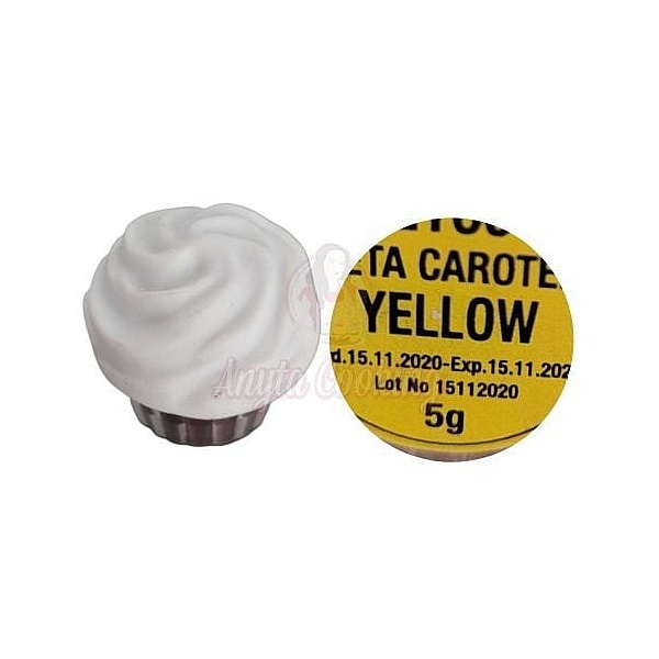 Colorant Pudra Alimentar pe baza de apa - 5 gr -Galben Lamaie / Yellow Lemon - Dr Gusto - Anyta Cooking
