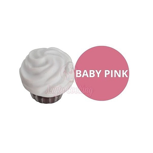Colorant Pudra Alimentar pe baza de apa - 5 gr -Roz Bebe/Baby Pink - Dr Gusto - Anyta Cooking