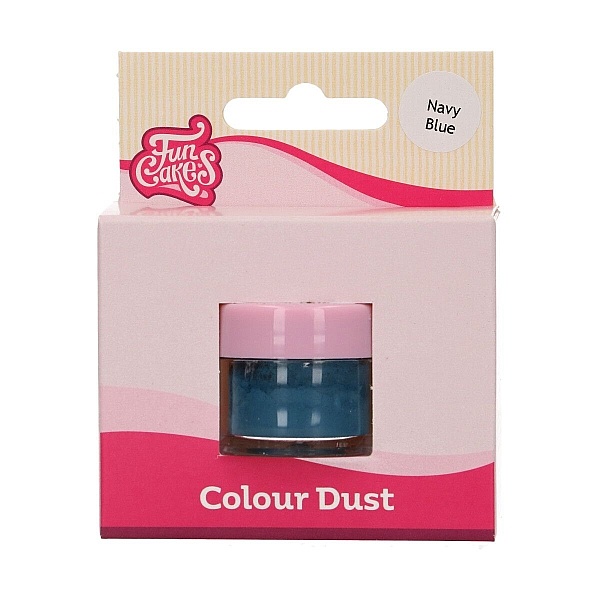 Colorant pudra comestibila &ndash; NAVY BLUE- 1 GR -Funcakes - Anyta Cooking