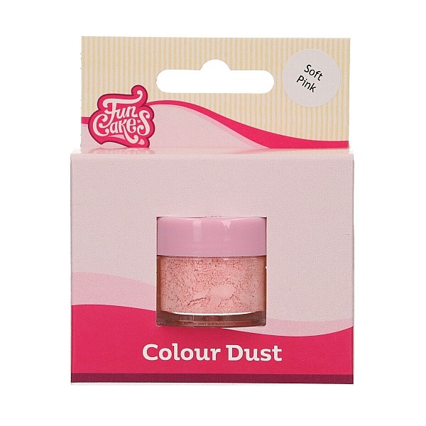 Colorant pudra comestibila &ndash; SOFT PINK- 6 GR -Funcakes - Anyta Cooking