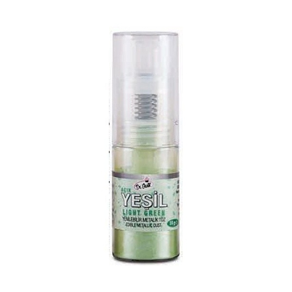 Colorant Pudra Metalizat Spray Pompita - 10 gr - VERDE - Dr Gusto - Anyta Cooking
