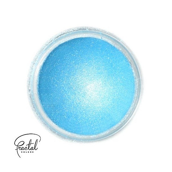 Colorant Pudră Mată Nonalimentar - SHINE CRYSTAL BLUE -2,5 gr - Fractal 