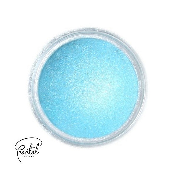 Colorant Pudră Mată Nonalimentar - SHINE FROZEN BLUE -2,5 gr- Fractal