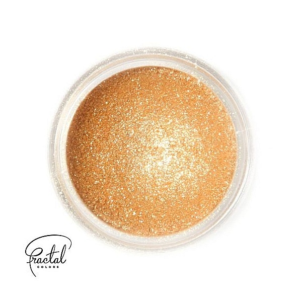 Colorant Pudră Strălucitor Nonalimentar - SHINE SPARKLING GOLD -2,5 gr - Fractal