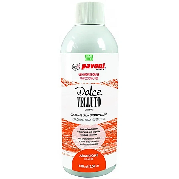 Colorant Spray-Efect Catifea- ORANGE / Portocaliu,400 ML-Pavoni