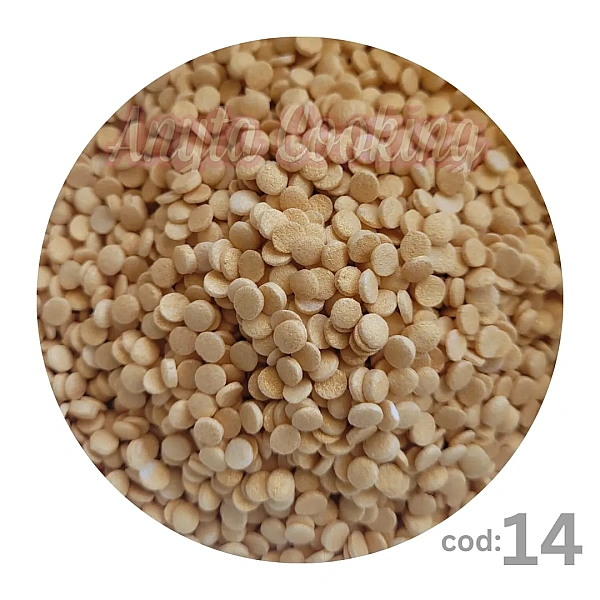  Confeti din Zahar - Crem - NR14 - 85 gr - Anyta Cooking