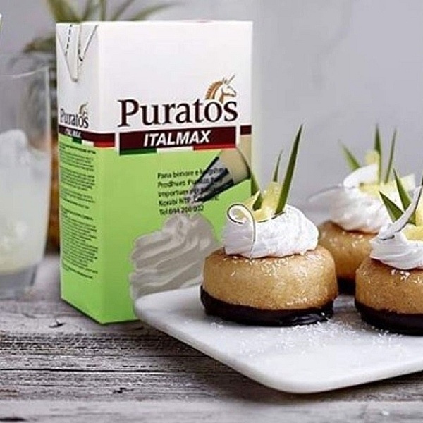 Cremă / Friscă vegetală UTH extra alba, volum mediu - Italmax - 1l - Puratos - Anyta Cooking