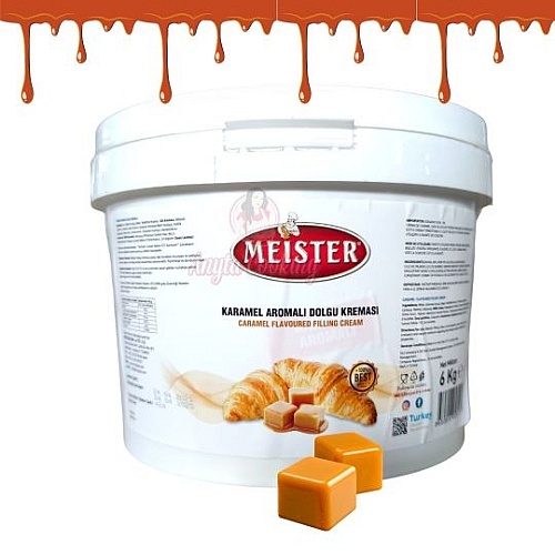 Crema gata de utiziat - CARAMEL - 6 kg - Meister