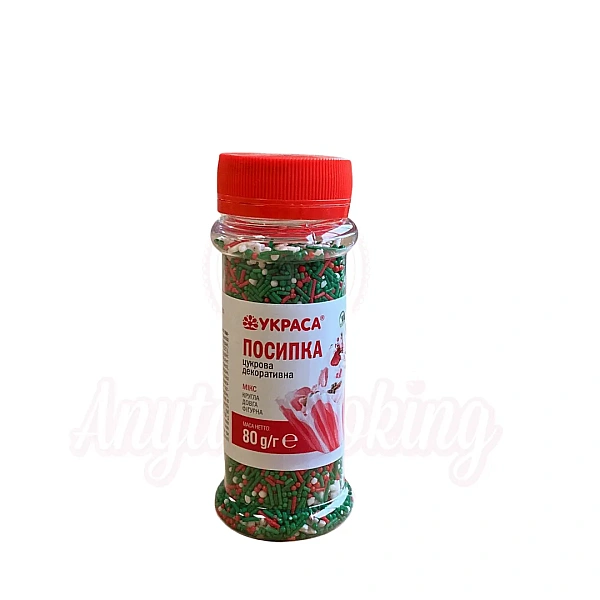 Decor din Zahar &ndash; 80 gr &ndash; Povestea de iarnă nr5 &ndash; YKPACA