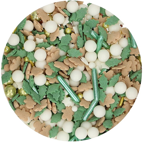 Decor din zahar &ndash;Sprinkle Medley Joyfull &ndash; 65 gr &ndash; Funcakes - Anyta Cooking