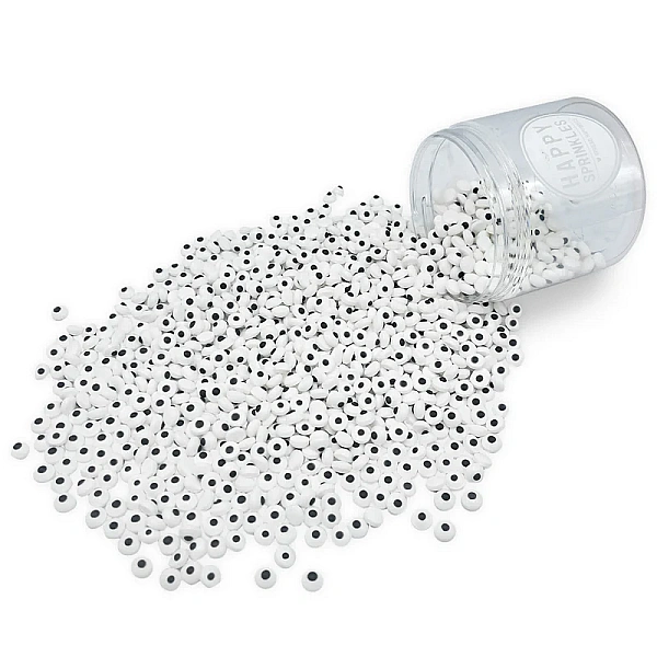 Decoratiuni zahar (sprinkles) - Ochi mici - Happy Eyes 90g - Happy Sprinkles