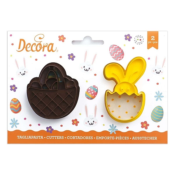 Decupatoare Cos si Iepuras - Decora - Anyta Cooking