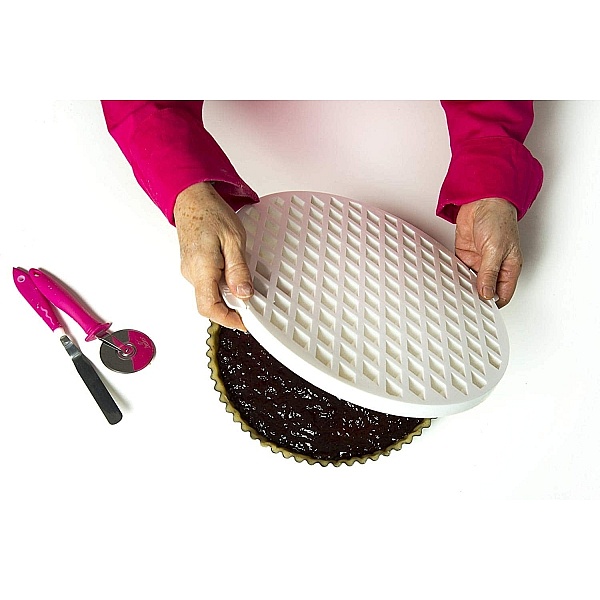 Decupator grilaj tarta classic, 2 bucati - Decora - Anyta Cooking