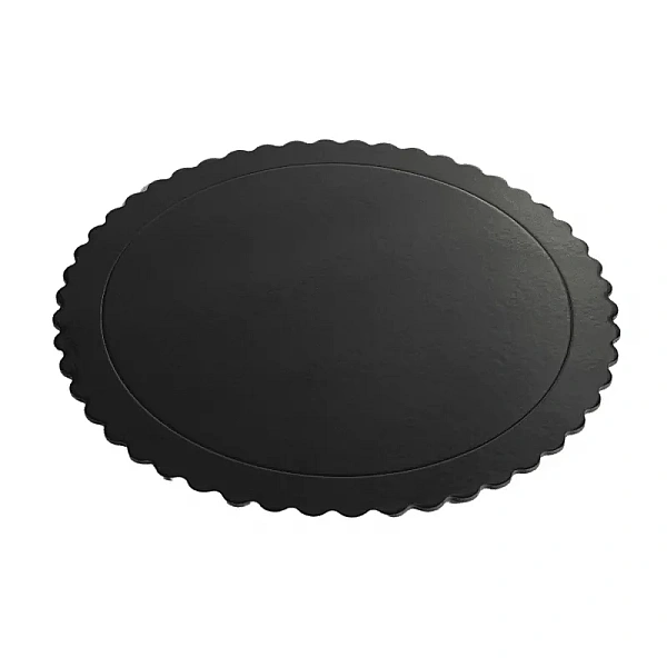 Disc Tort rotund Extra Tare 3mm gros - NEGRU - &Oslash; 30 CM