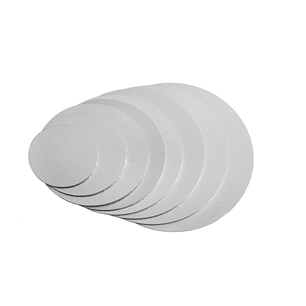 Disc tort rotund Extra Tare ARGINTIU - 5mm - Anyta Cooking