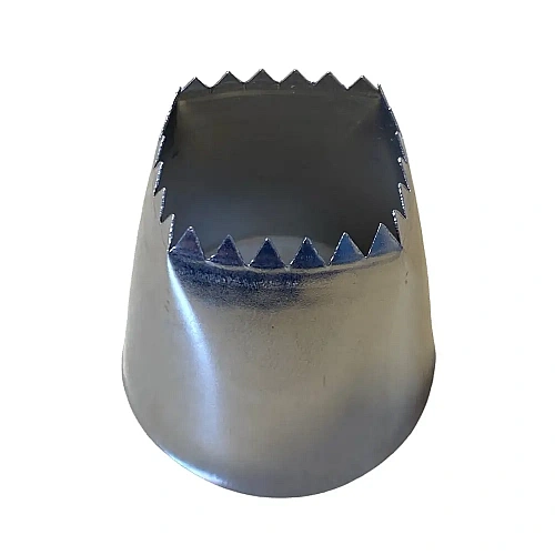 Dui decorativ din metal - PATRAT ZIMTAT