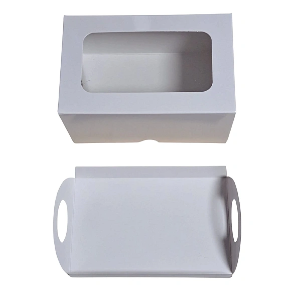 Cutie monoportie cu tavita E1 Alb - 16x10x8 cm - Anyta Cooking