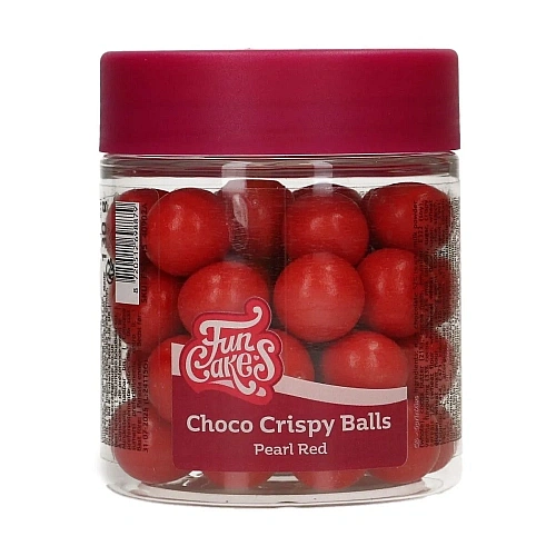 Bilele crocante de ciocolată-(&oslash;15 mm) &ndash; LIPSTICK RED -130gr - Funcakes