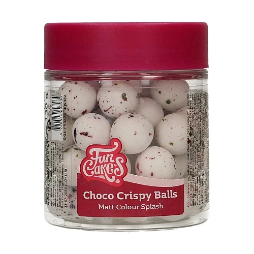 Bilele crocante de ciocolată-(&oslash;15 mm) &ndash; MATT COLOUR SPLASH -130gr - Funcakes