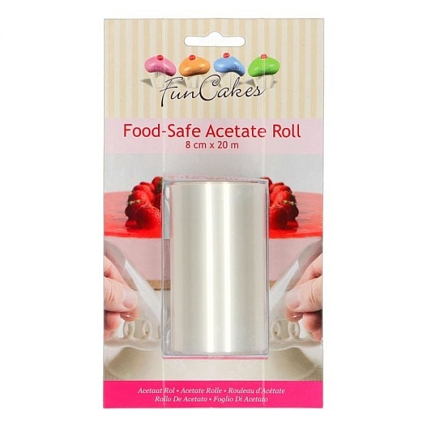 Folie de Acetat &ndash; 8CM - FunCakes - Anyta Cooking