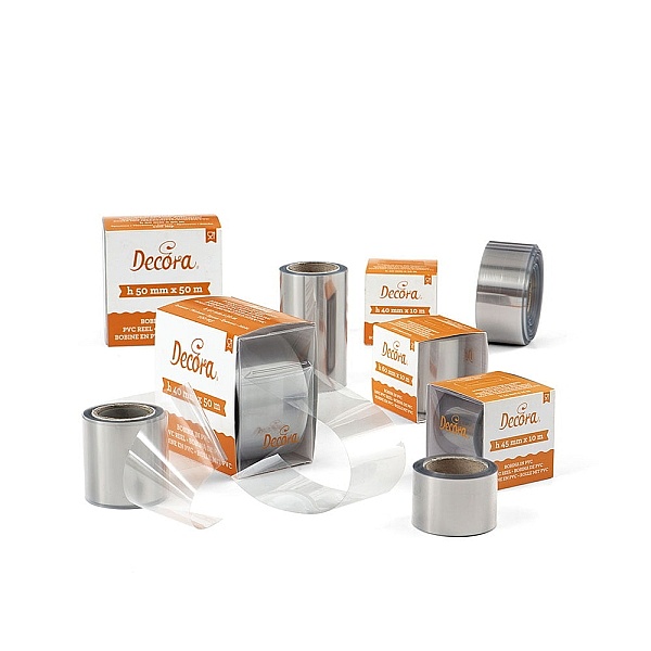 Folie de acetat transparent-10m x 60mm-Decora - Anyta Cooking