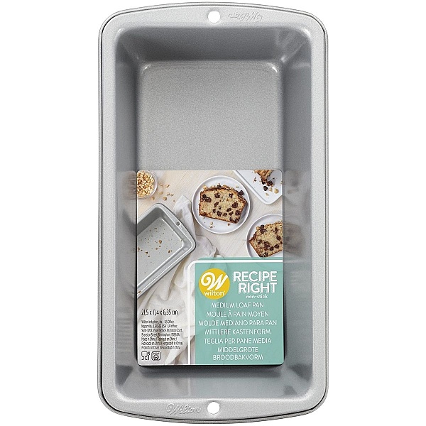 Forma de copt antiaderenta paine - LOAF PAN - 21,5 X 11,4 cm - Wilton - Anyta Cooking