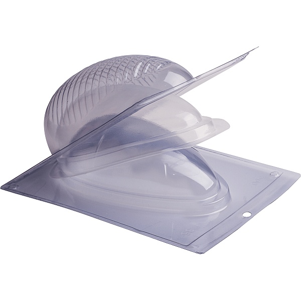 Forma pentru ciocolata- Ou cu dungi orizontali-117 x 187 mm- Porto Formas - Anyta Cooking