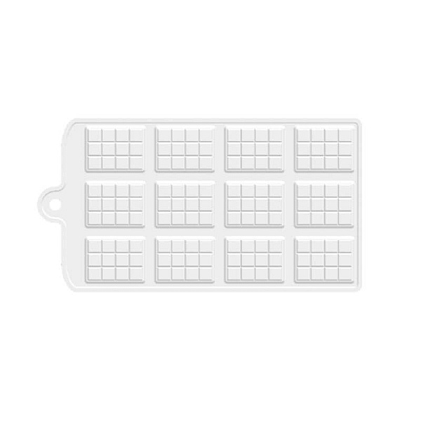 Forma Silicon Mini Tablete Ciocolata - 3,7 x 2,8 x 0,3 cm - Cesil - Anyta Cooking