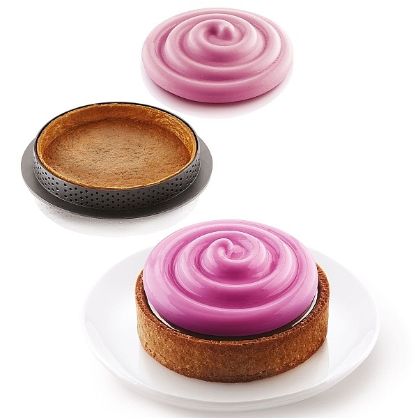 Forma Silicon Pentru Mini-Tarte Twist &ndash; Silikomart - Anyta Cooking