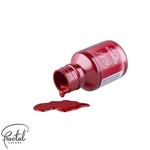 MetallInk Food Paint Alimentar - Cherry Red - ROSU CIREASA - 30g - Fractal 