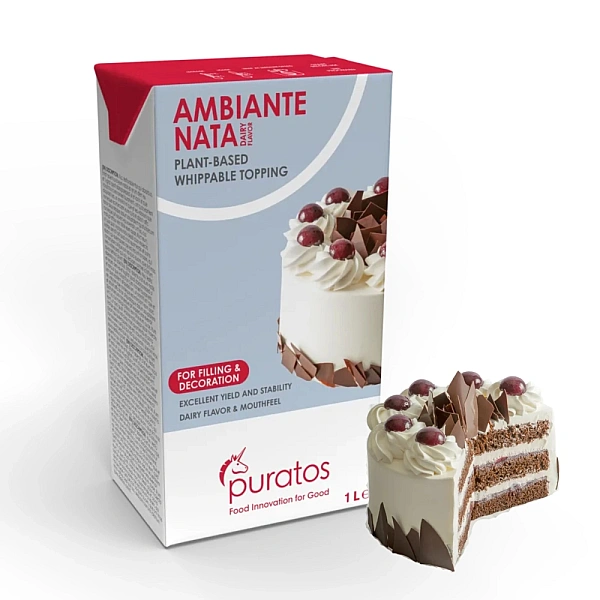  Frisca Vegetala pentru decor Extra Stabila (rezista si 5 zile) - Ambiante NATA - 1L - Puratos