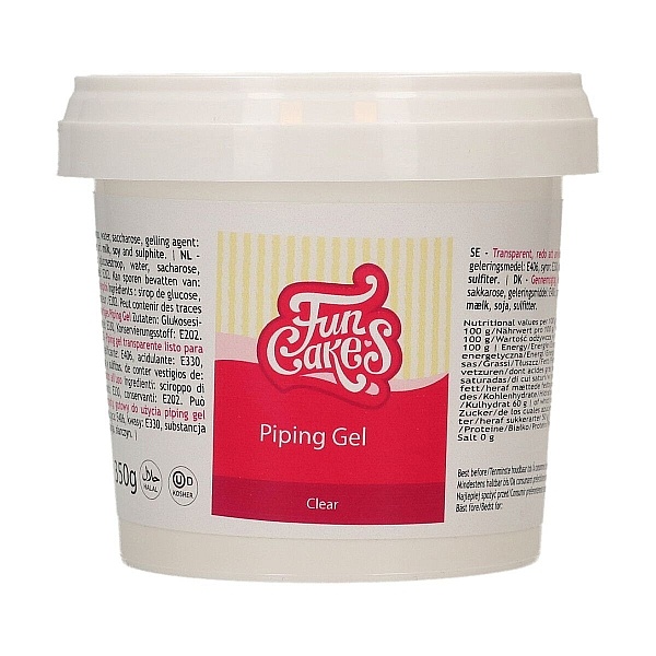 Gel transparent rece pentru vafe - Piping Gel - 350 GR-FunCakes