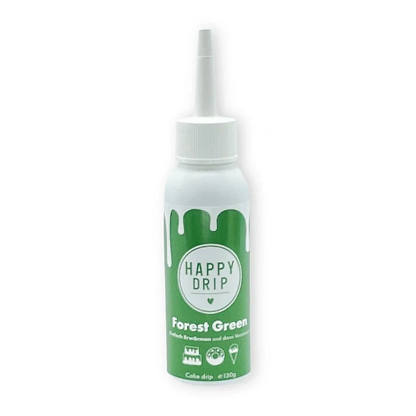Glazură Drip pentru Tort - Happy Drip Forest Green (Verde Pădure) - 130g - Happy Sprinkles