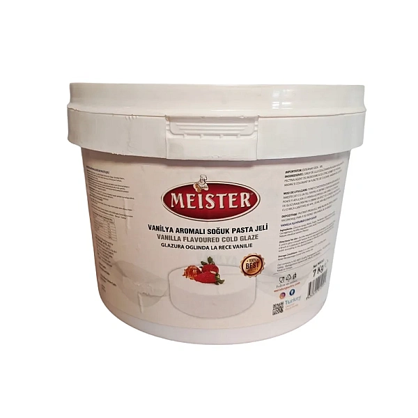 Glazura Oglinda la rece VANILIE - 7kg - Meister
