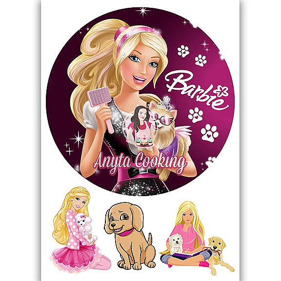 Imagine Comestibila " Barbie3 " - Anyta Cooking - Anyta Cooking