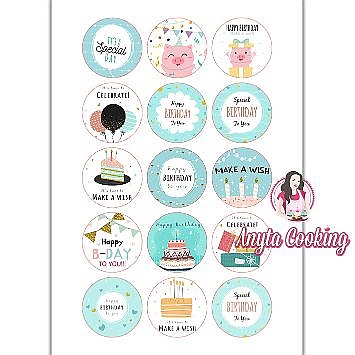 Imagine Comestibila " Briose 02 " - Anyta Cooking - Anyta Cooking