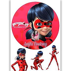 Imagine Comestibila " Buburuza Miraculoasa7 " - Anyta Cooking - Anyta Cooking