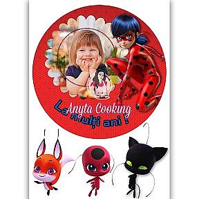 Imagine Comestibila " Buburuza Miraculoasa9 " - Anyta Cooking - Anyta Cooking