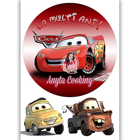 Imagine Comestibila " Cars5 " - Anyta Cooking - Anyta Cooking