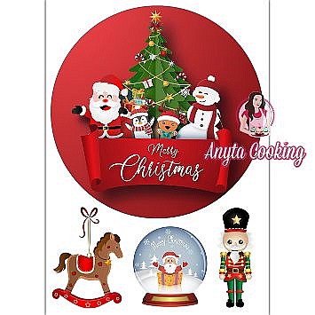 Imagine Comestibila " Craciun 44 " - Anyta Cooking - Anyta Cooking