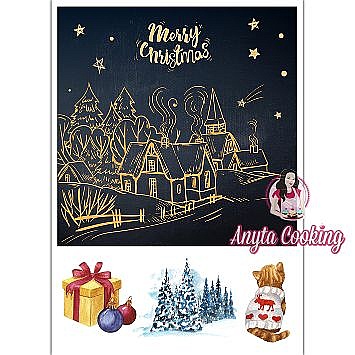 Imagine Comestibila " Craciun 54 " - Anyta Cooking - Anyta Cooking