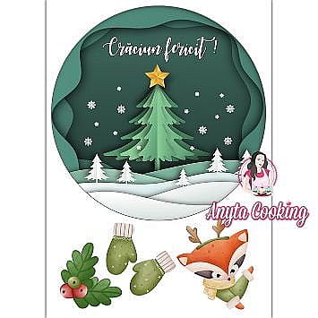 Imagine Comestibila " Craciun 59 " - Anyta Cooking - Anyta Cooking