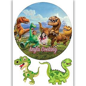 Imagine Comestibila " Dinozaurii3 " - Anyta Cooking - Anyta Cooking