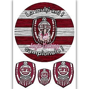 Imagine Comestibila " Fotbal10 CFR CLUJ " - Anyta Cooking - Anyta Cooking