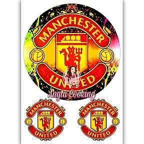 Imagine Comestibila " Fotbal29 MANCHESTER UNITED " - Anyta Cooking - Anyta Cooking