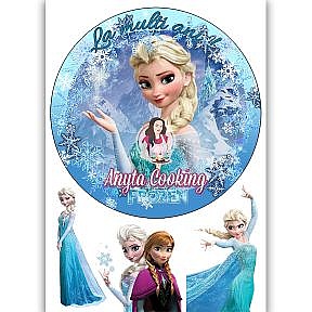 Imagine Comestibila " Frozen2 " - Anyta Cooking - Anyta Cooking