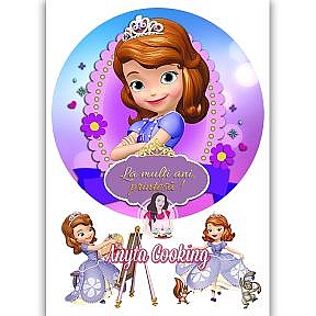 Imagine Comestibila " Printesa Sofia1 " - Anyta Cooking - Anyta Cooking